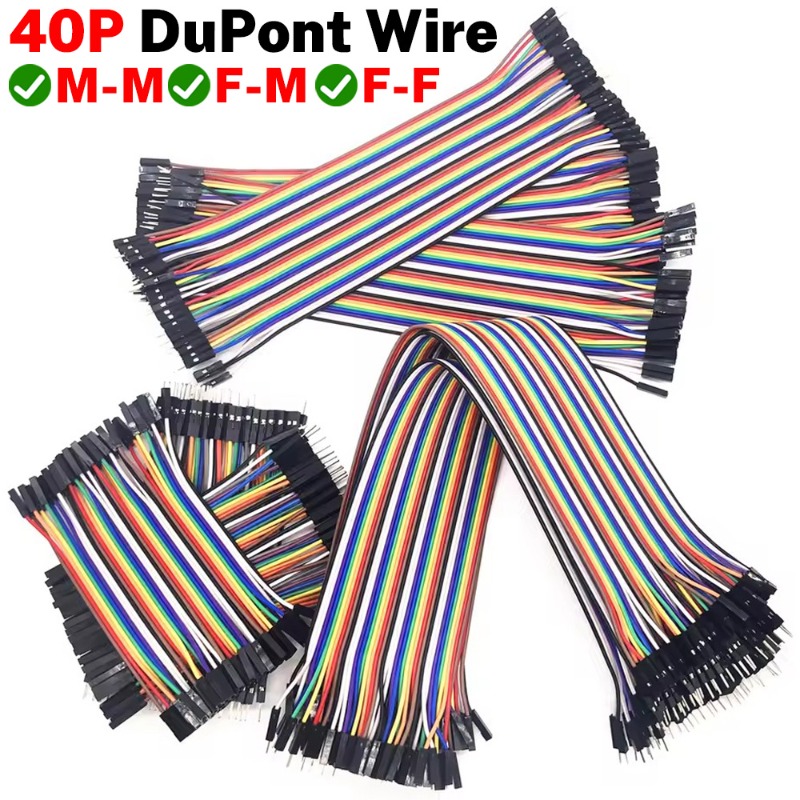 Jumper Wire Kit - Kit de câbles Dupont 40 broches,