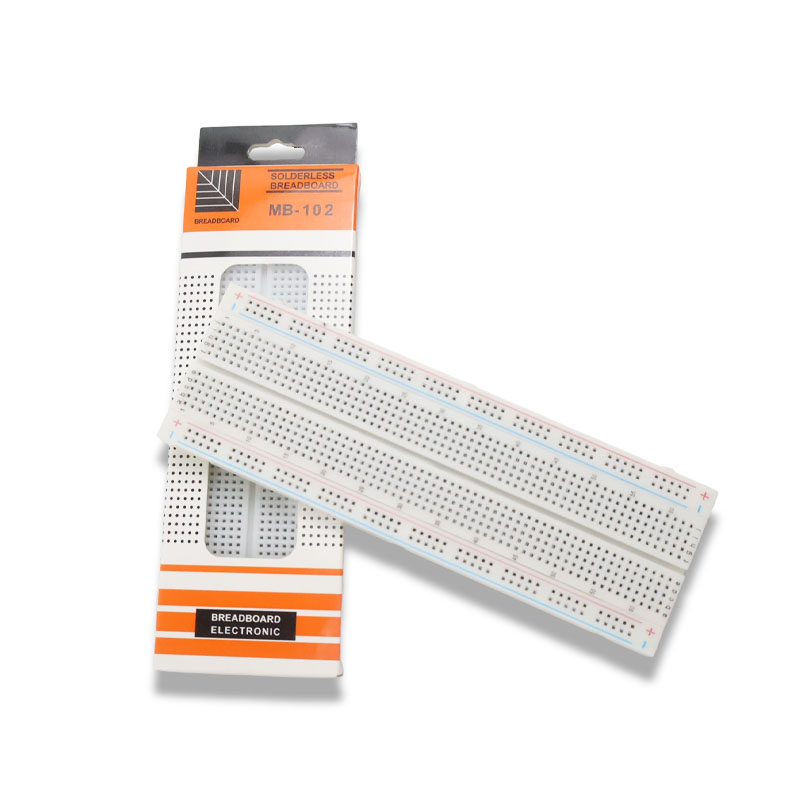 Breadboard 400 Point - Kit de breadboard MB102 400/830 points,