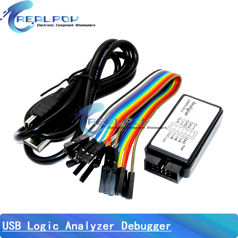 Breadboard 400 Point - Analyseur logique USB 24MHz 8 canaux