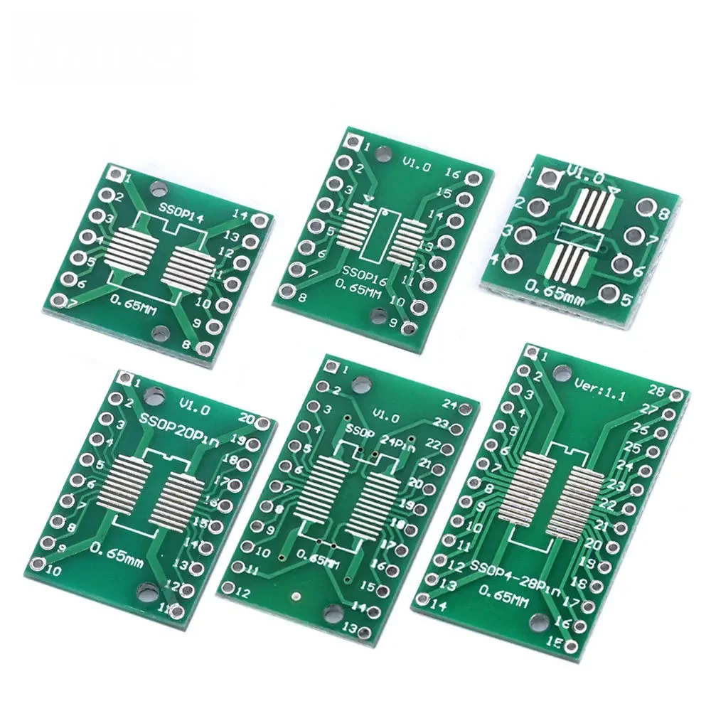 Pcb Prototyping Board - Lot de 10 adaptateurs SOP8 vers