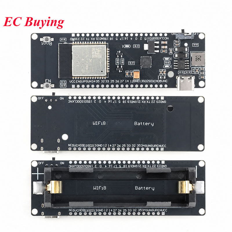 Esp32 Battery Holder Lipo - Carte de développement de module ESP32