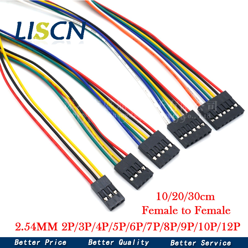 Jumper Wire Kit - 5 pièces 2.54 fil 2.54MM ligne