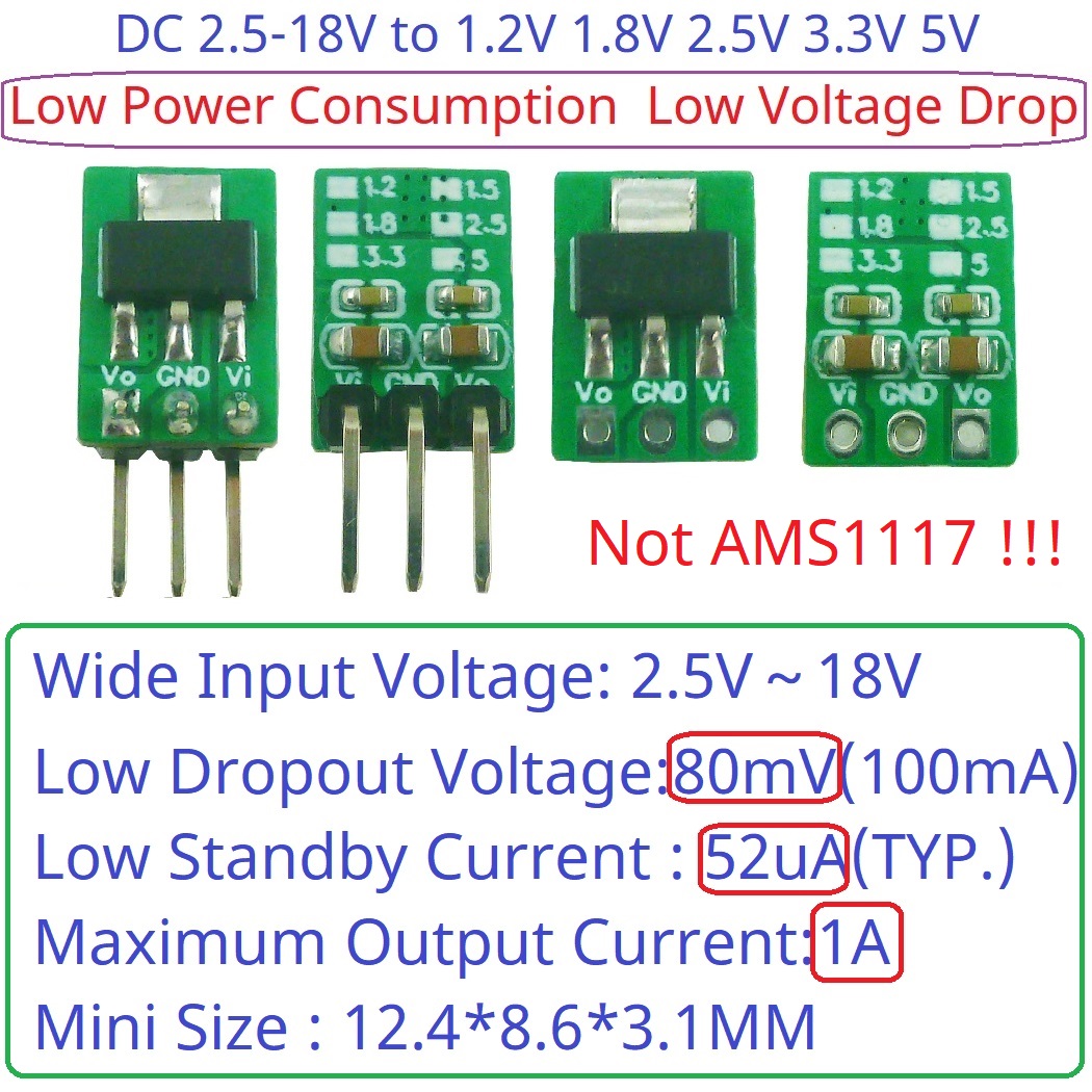 Esp32 Step Down Buck - Module LDO abaisseur de tension Tiny
