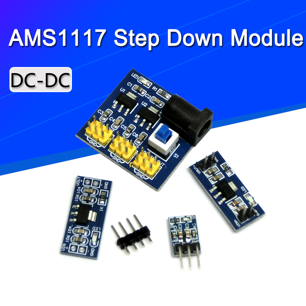 Ams1117 Module - LM1117 AMS1117 4.5-7V tour 3.3V 5.0V