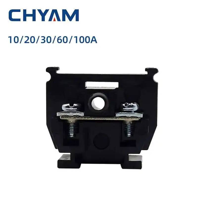 Screw Terminal Block - Bornier noir TBC 10/20/30/60/100A 600V, connexion