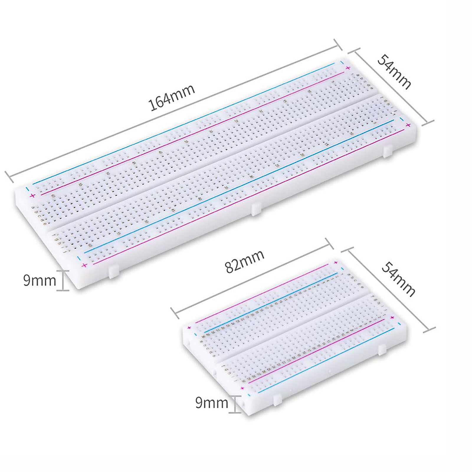 4 pièces 400/830 Points platin - Breadboard 400 Point avis et prix