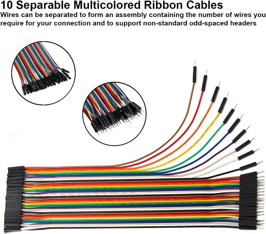 Kit de câbles Dupont 40 broche - Jumper Wire Kit avis et prix