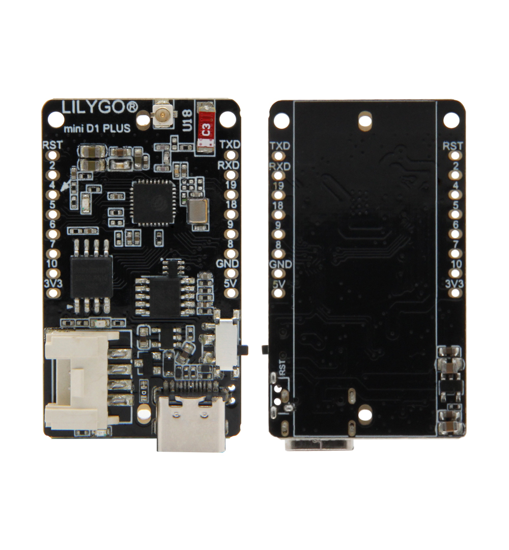 LILYGO ®   TTGO T-OI PLUS RISC - Esp32 Battery Holder Lipo avis et prix