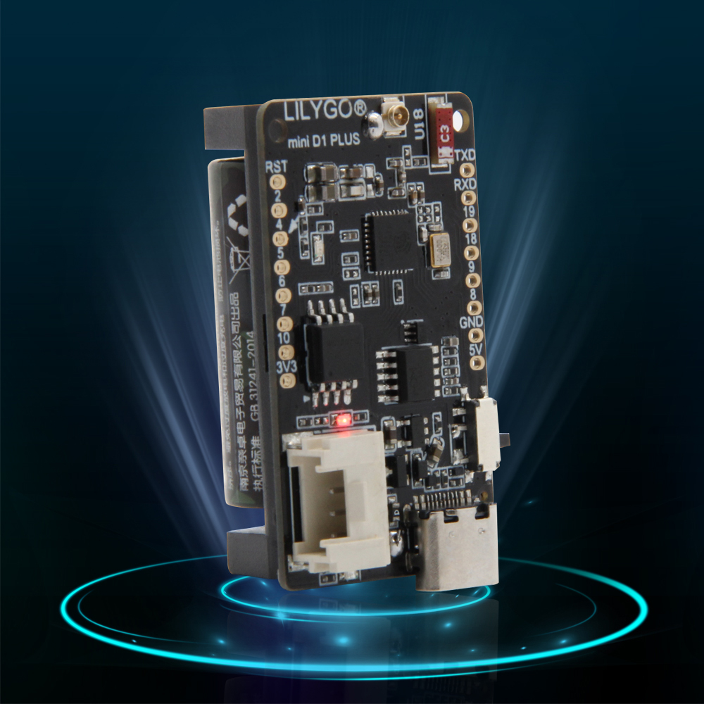 LILYGO ®   TTGO T-OI PLUS RISC - Esp32 Battery Holder Lipo avis et prix