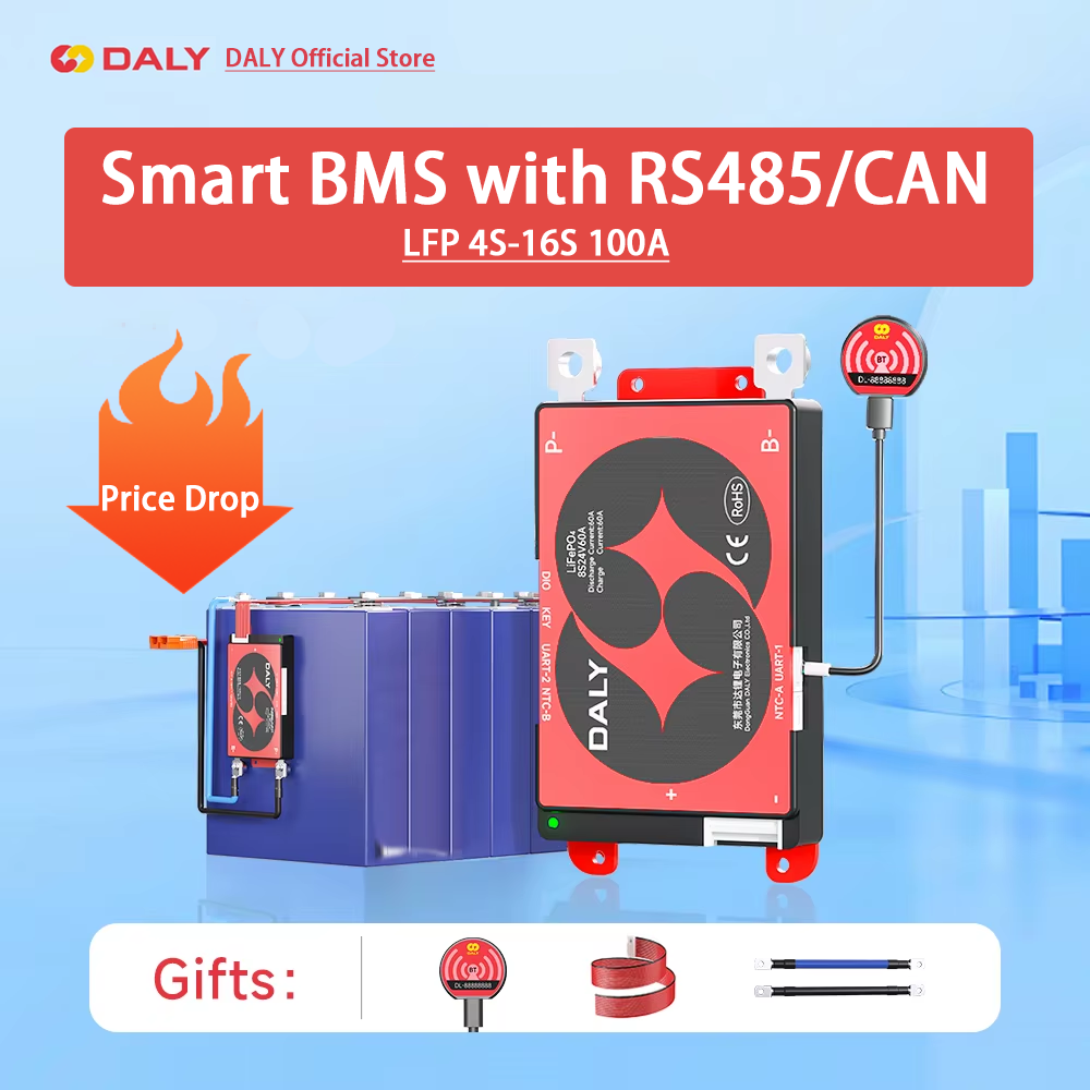 Daly Smart BMS 4S Lifepo4 12V  - Proto Board avis et prix