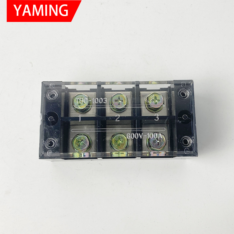 2 pièces TBC-1003 100A 3P 600V - Screw Terminal Block avis et prix