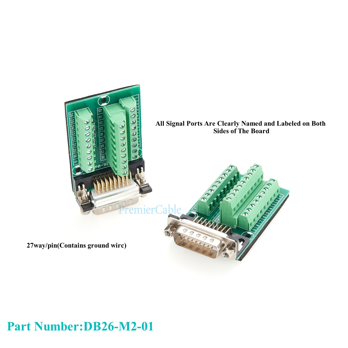 Module de signalisation DB26 m - Screw Terminal Block avis et prix