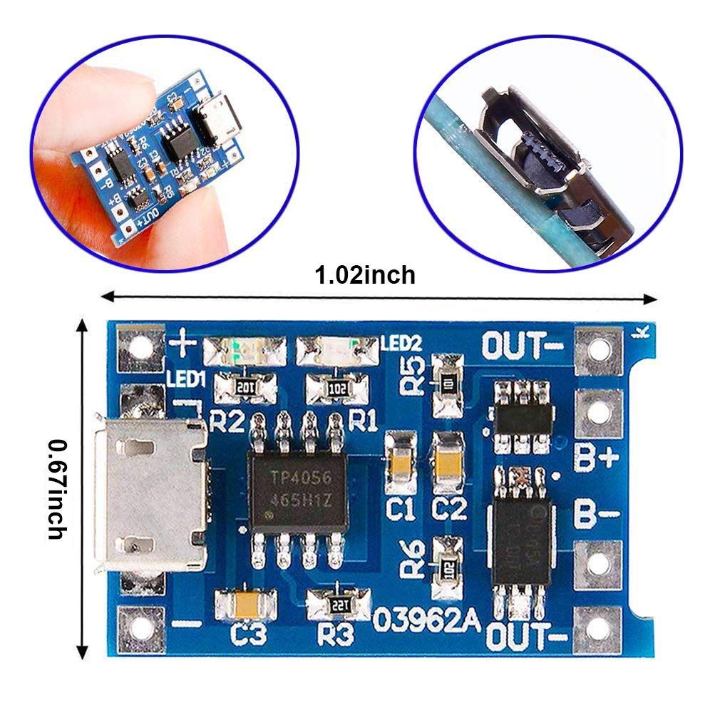 2/5PC type-c Micro Mini 5V1A 1 - Tp4056 Module avis et prix