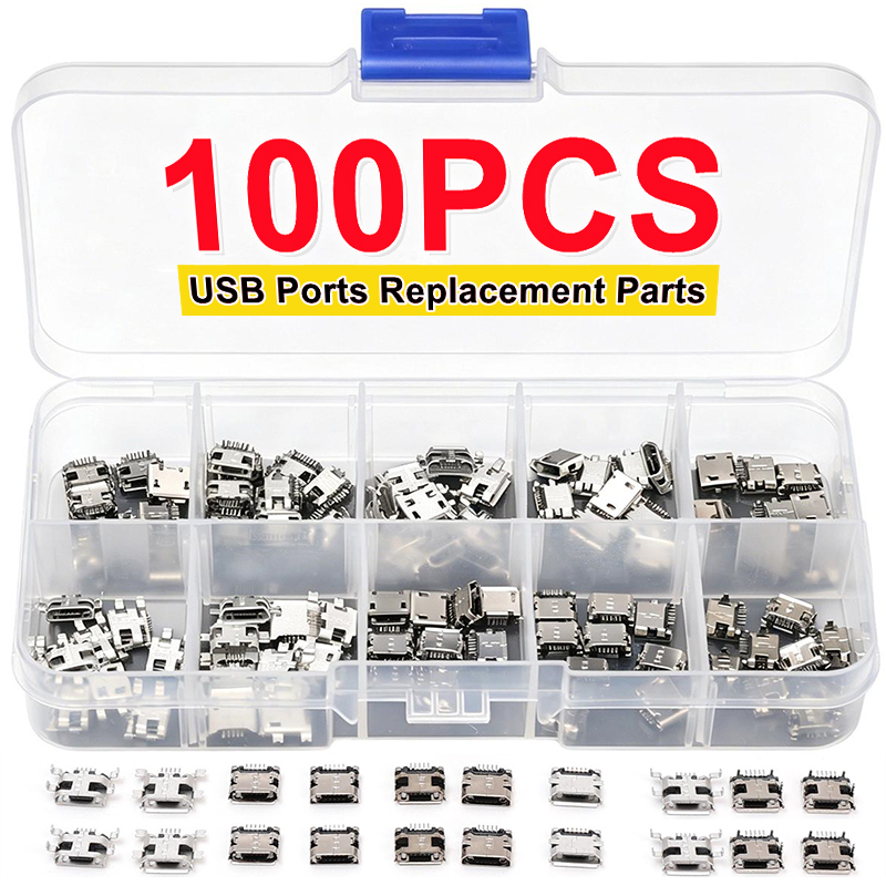 100 pièces/paquet, 10 types de - Micro Usb Cable avis et prix