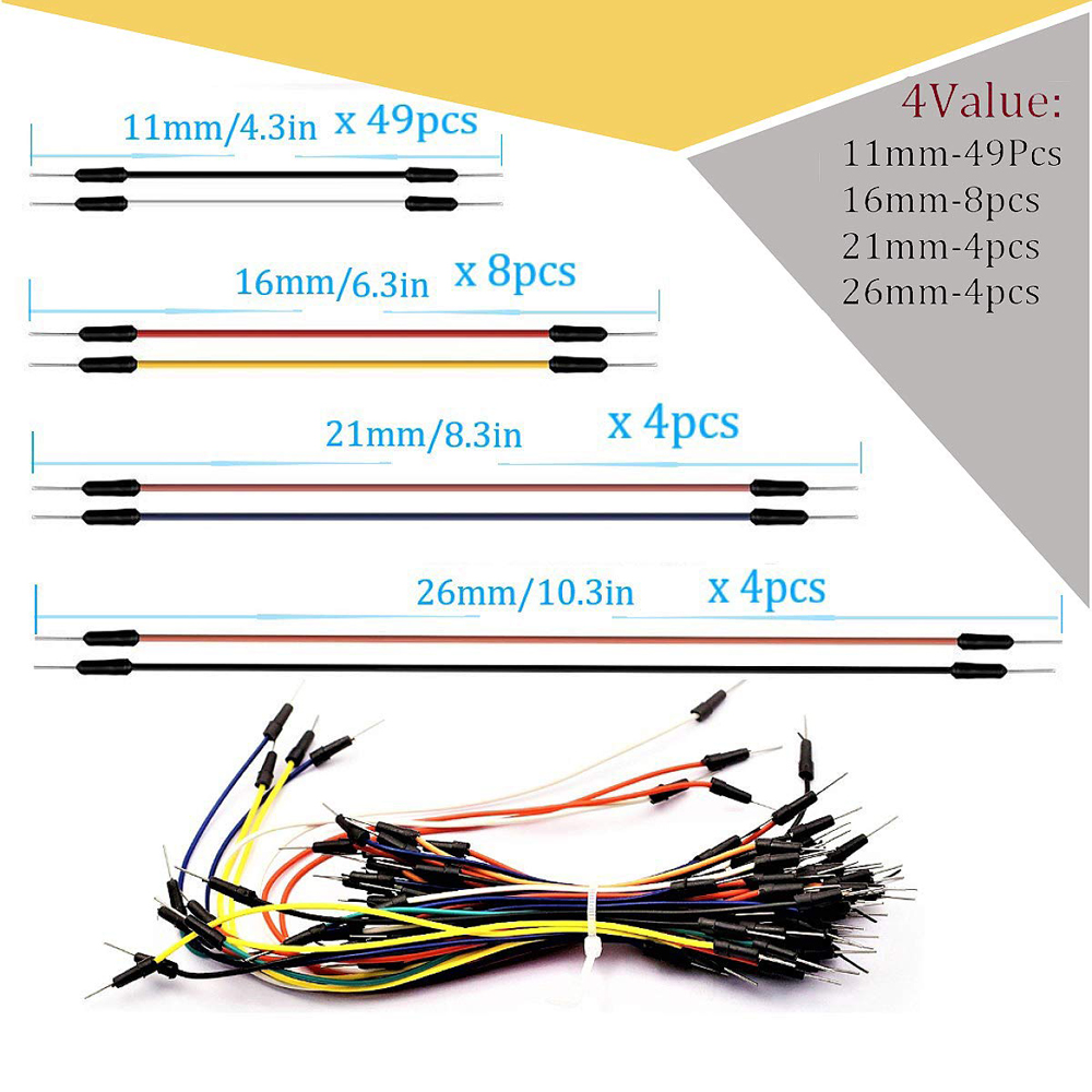Kit de fil de raccordement pou - Breadboard 400 Point avis et prix