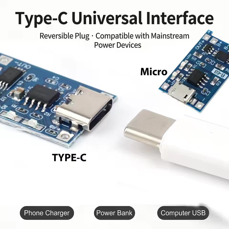 Modules de charge USB Type-C T - Tp4056 Module avis et prix